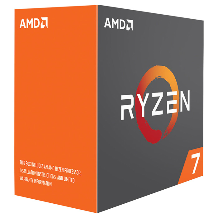 Процессор AMD Ryzen 7 1800X 3.6GHz AM4 (YD180XBCAEWOF)