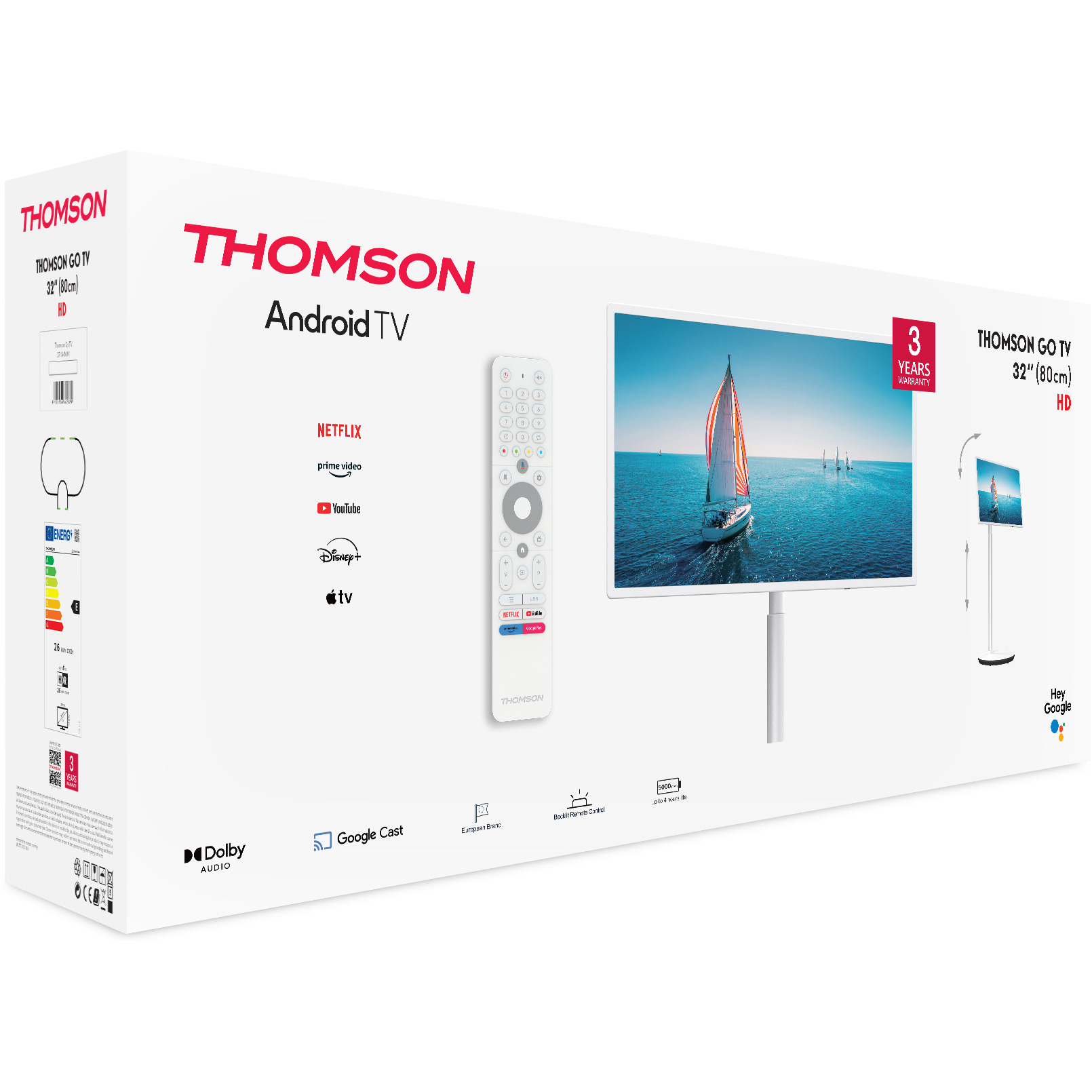 Телевизор THOMSON 32" Go 32HA4M44
