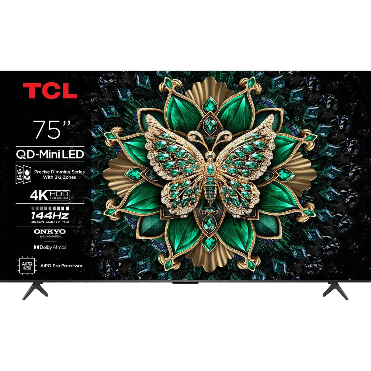 Телевизор TCL 75" QD-MiniLED 4K 75C6K
