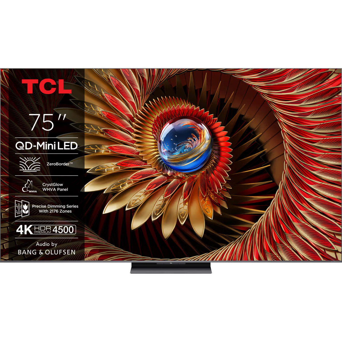 Телевизор TCL 75" QD-MiniLED 4K 75C8K