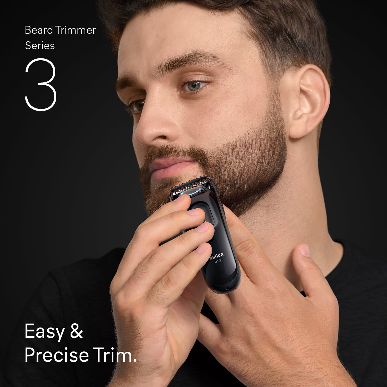 Тример для бороди та вусів BRAUN Beard Trimmer Series 3 BT3500 (80789801)