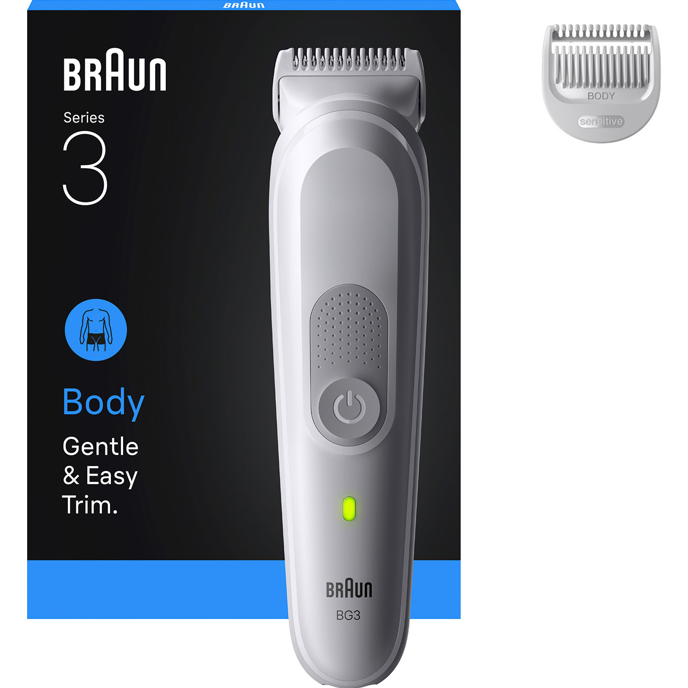 Триммер для тела BRAUN Body Groomer Series 3 BG3500 (80789709)