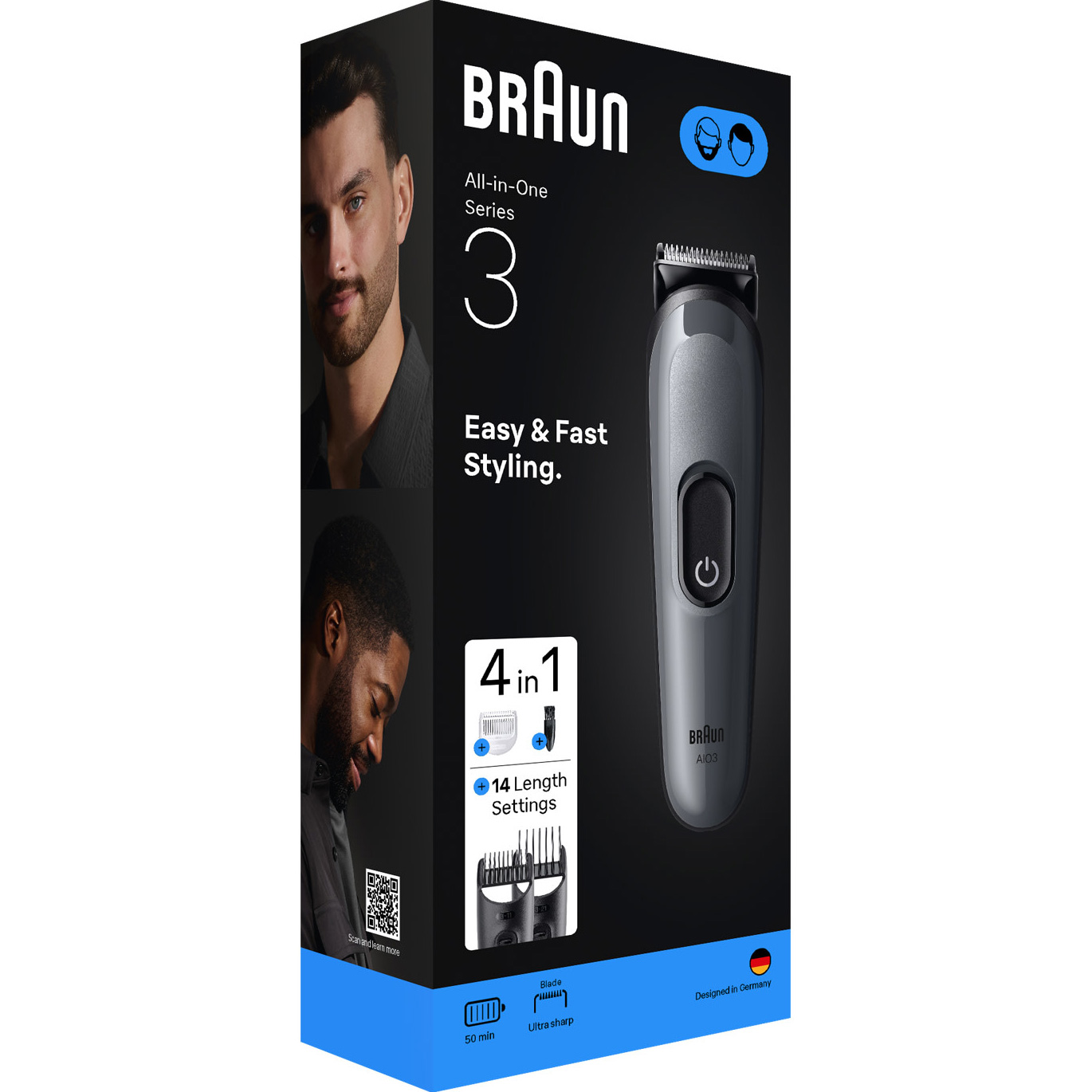 Тример універсальний BRAUN All-in-One Series 3 AIO3500 4-in-1 (80789918)