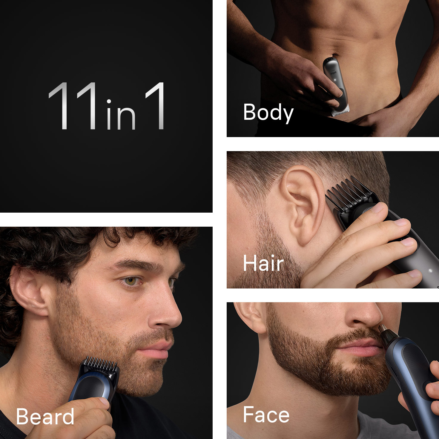 Тример універсальний BRAUN All-in-One Series 7 AIO7540 11-in-1 (80789810)