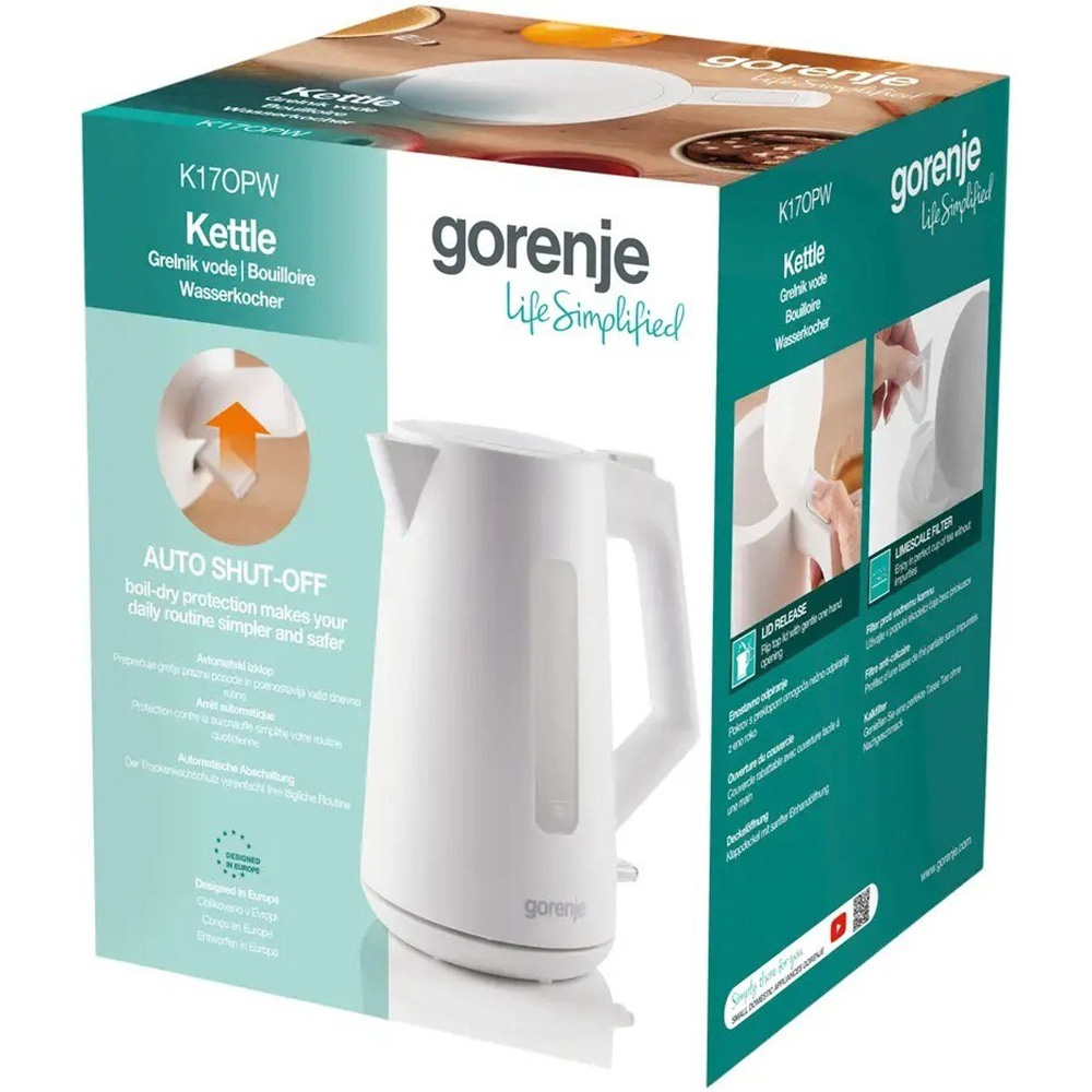 Электрочайник GORENJE K17OPW (746111)