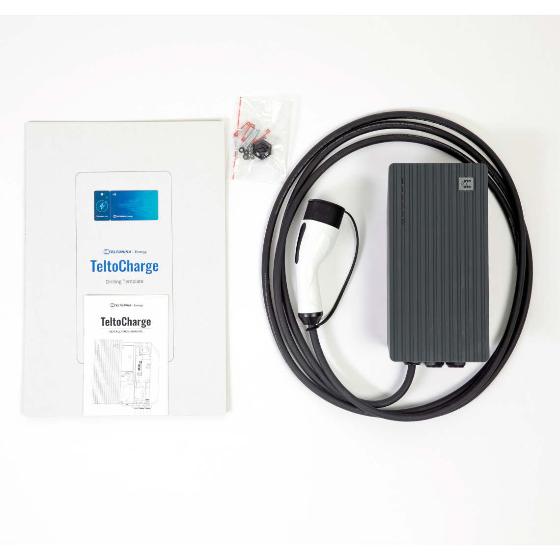 Зарядна станція для електромобілів TELTONIKA TeltoCharge w/cable GB/T, 7.4кВт, 32A, 1 фаза, 5м