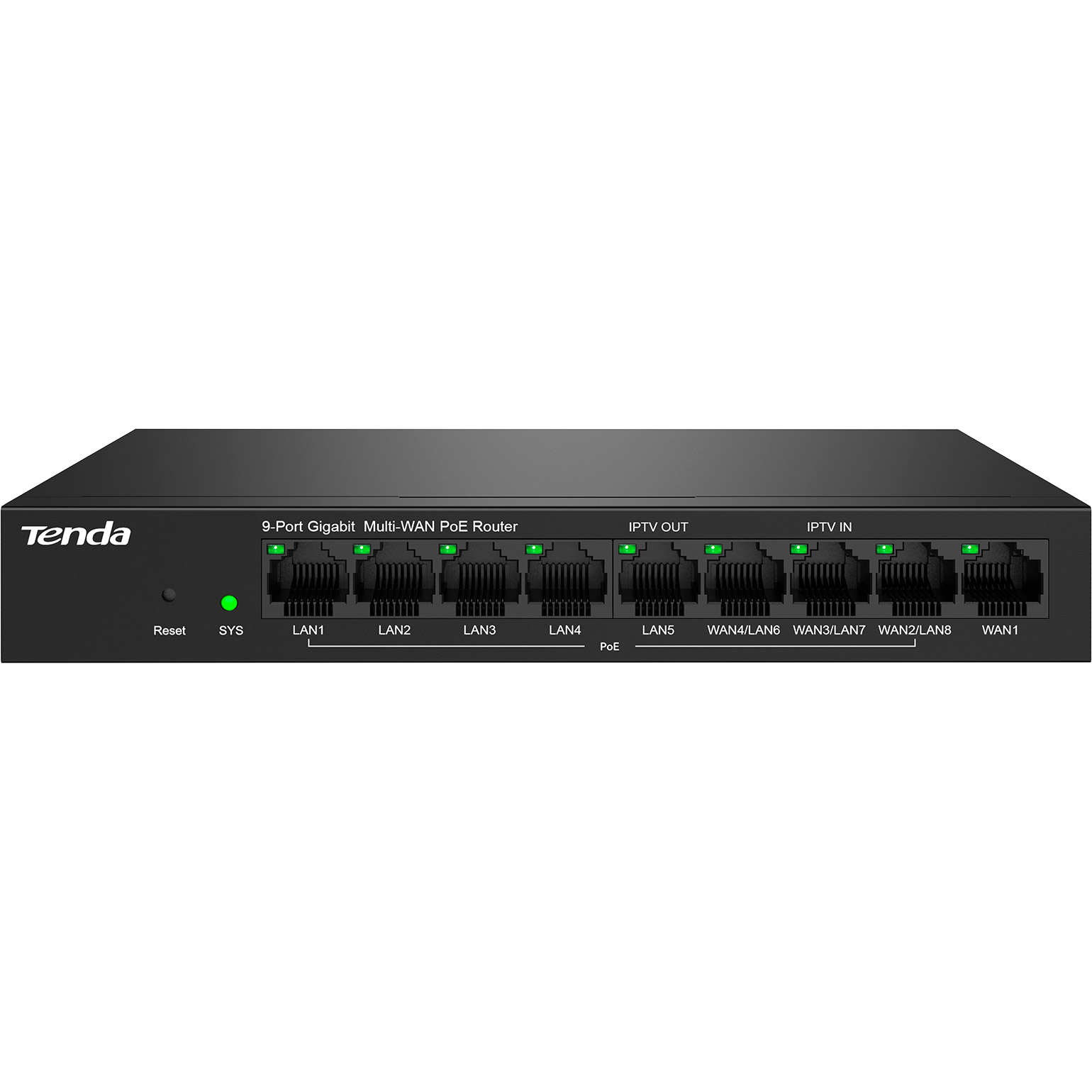 Роутер TENDA G0-8G-PoE