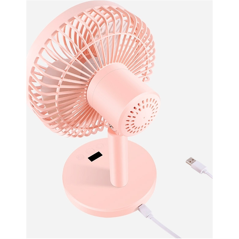 Настольный портативный вентилятор JILE Desktop Small Fan 01 White