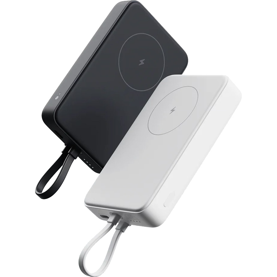 Повербанк MagSafe XIAOMI 33W Magnetic Power Bank 10000 w/Integrated Cable 10000mAh White (BHR9822GL)