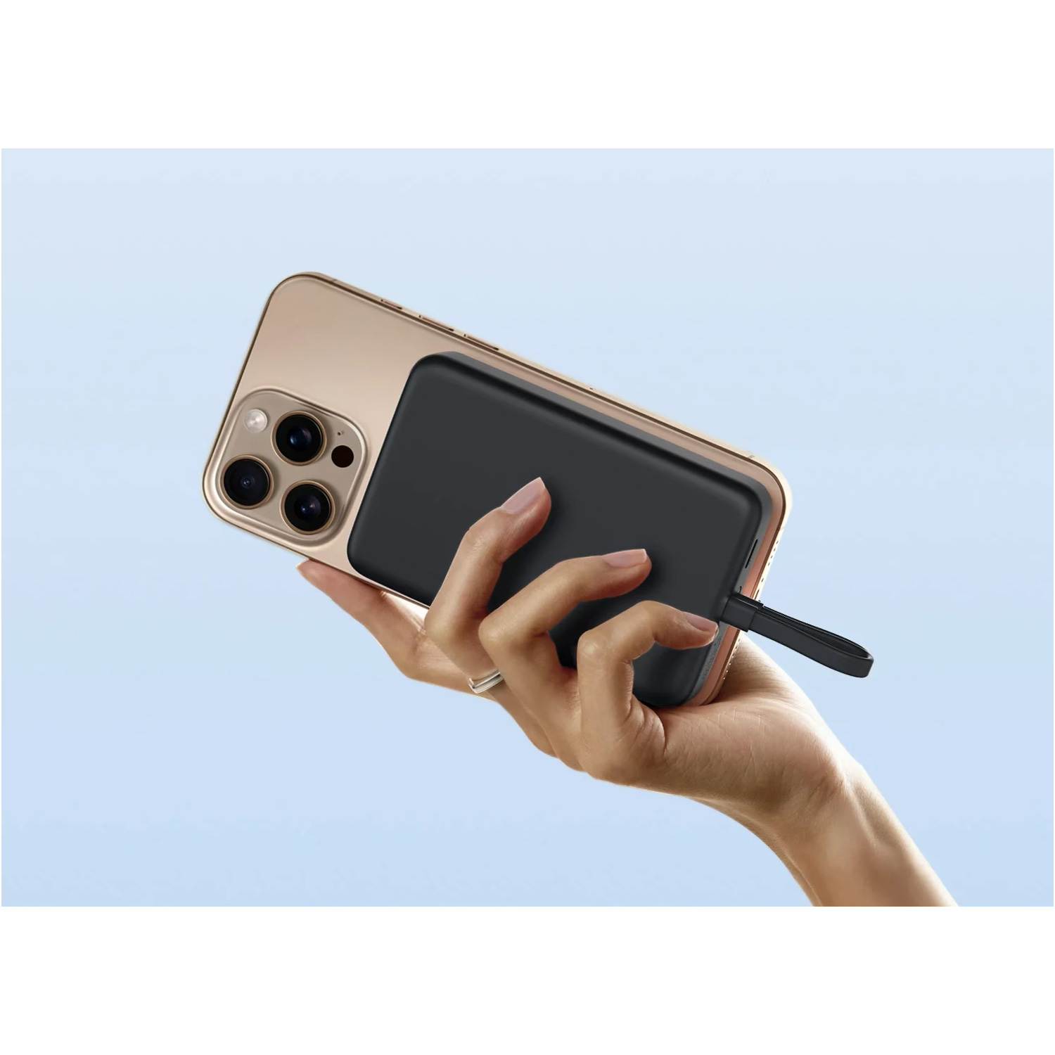 Повербанк MagSafe XIAOMI 33W Magnetic Power Bank 10000 w/Integrated Cable 10000mAh White (BHR9822GL)