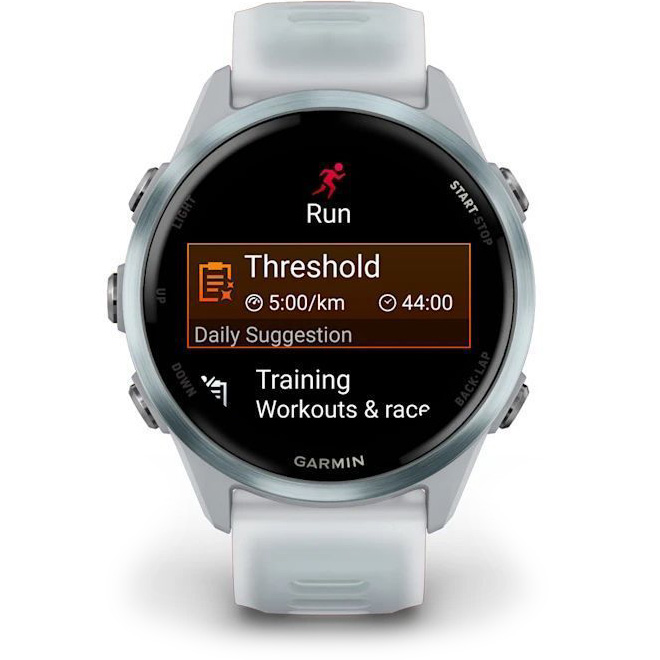 Смарт-часы GARMIN Forerunner 570 42mm Cloud Blue Aluminium with Translucent Whitestone/Cloud Blue Band (010-02970-01)