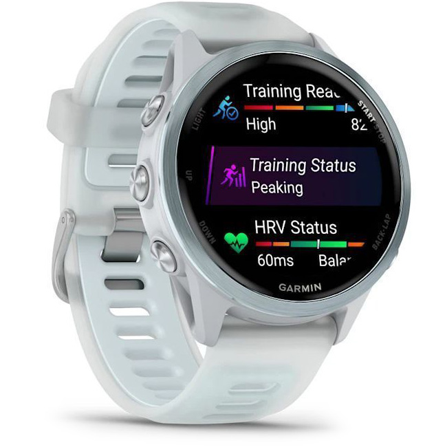 Смарт-часы GARMIN Forerunner 570 42mm Cloud Blue Aluminium with Translucent Whitestone/Cloud Blue Band (010-02970-01)