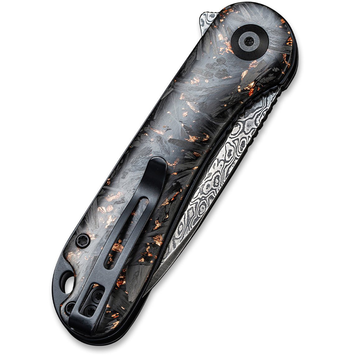 Складаний ніж CIVIVI Elementum Damascus Blade Carbon Fiber Handle Green (C907C-DS3)