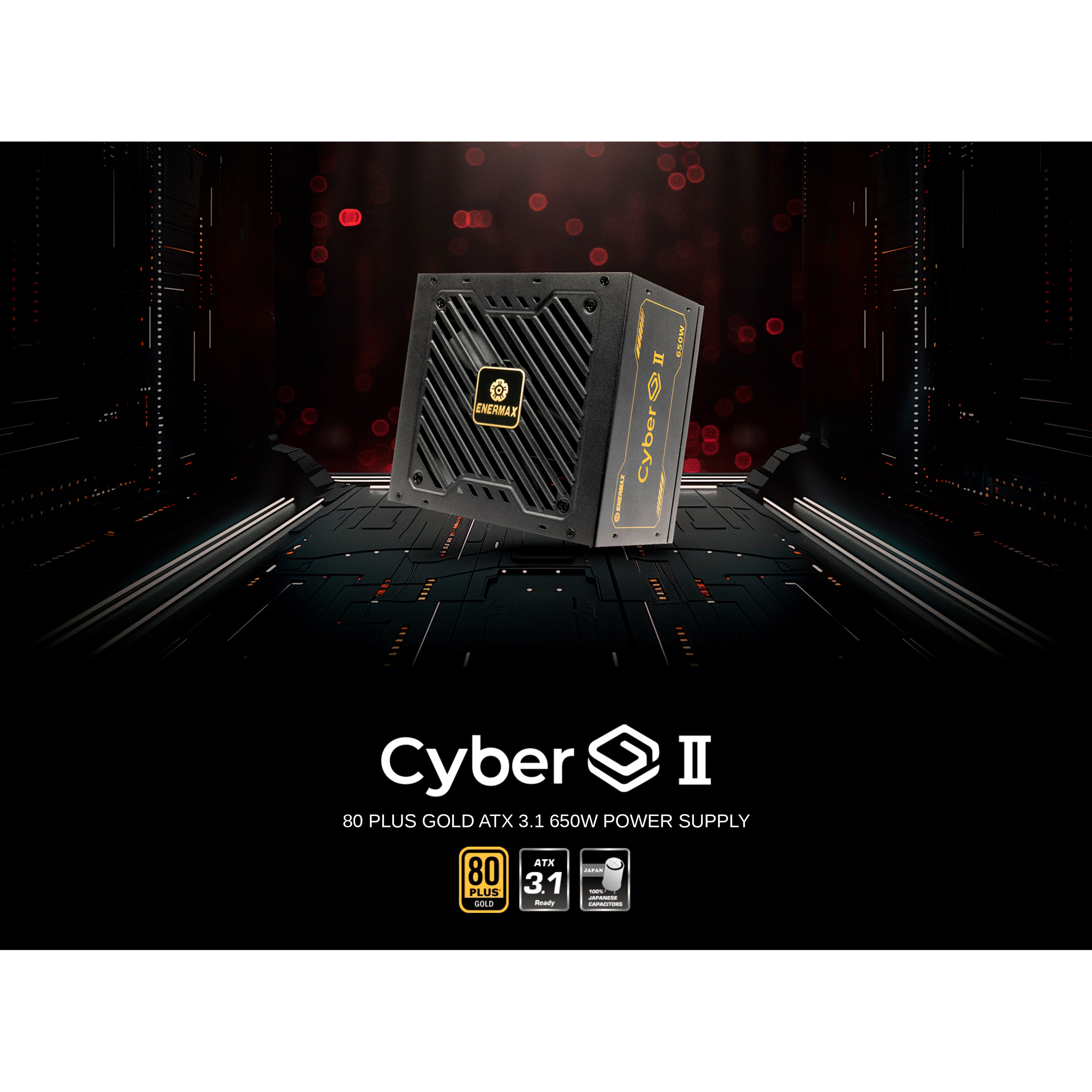 Блок живлення 650W ENERMAX CyberG II (ERV650G-AHG-NAC)