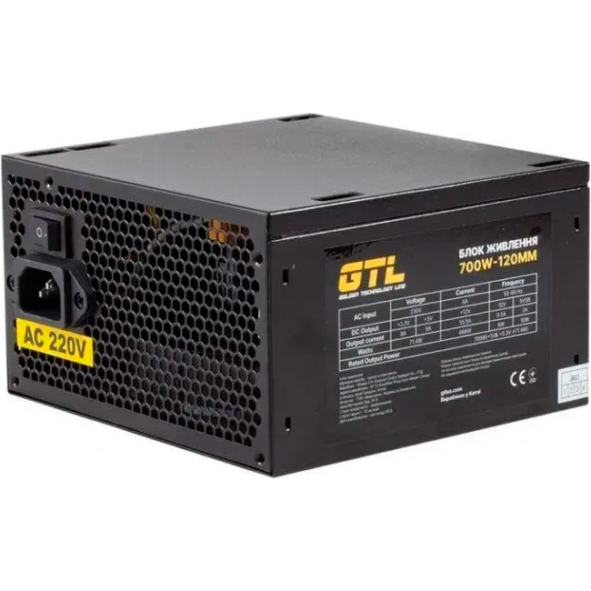 Блок живлення 700W GTL Gaming Star 700