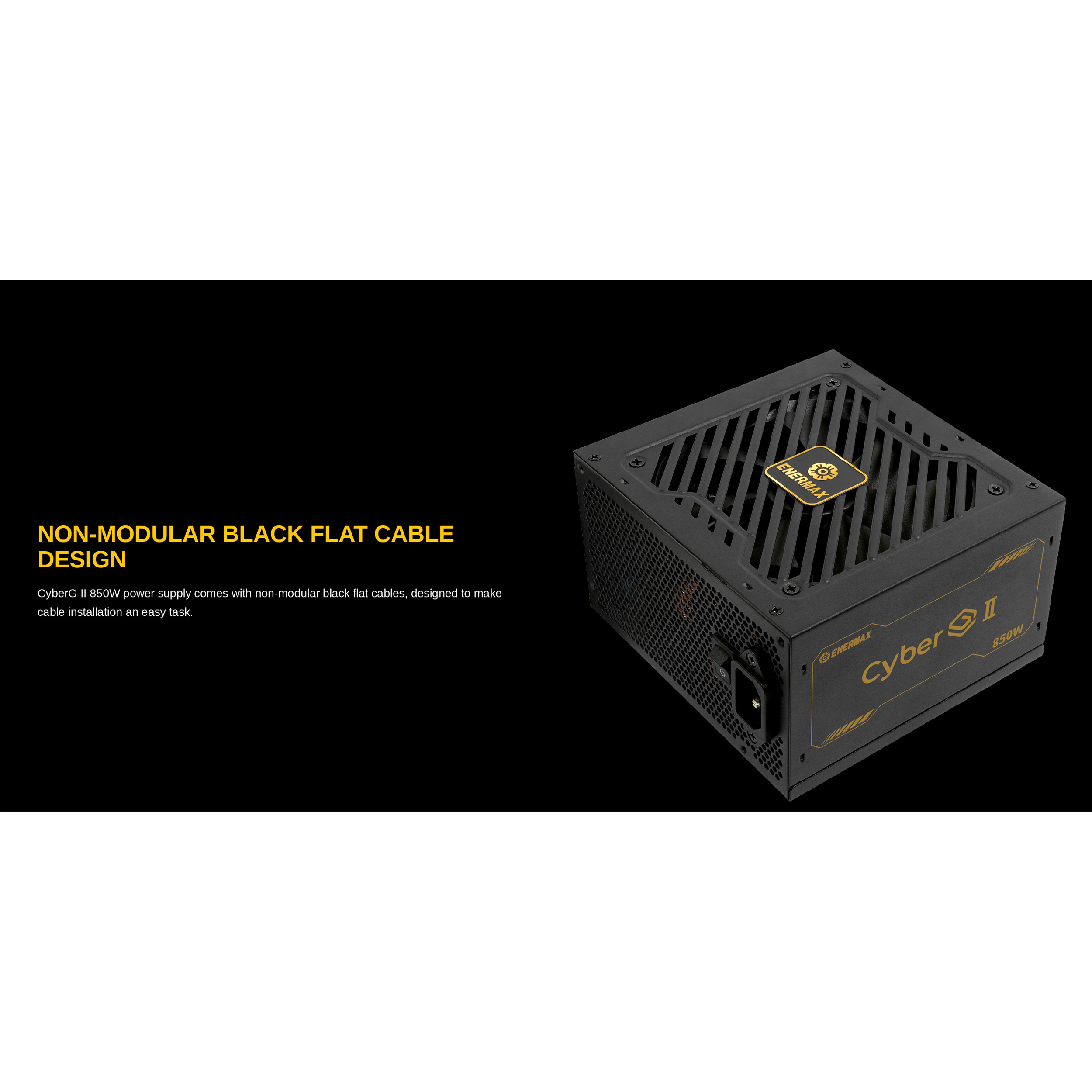 Блок живлення 850W ENERMAX CyberG II (ERV850G-AHG-NAC)