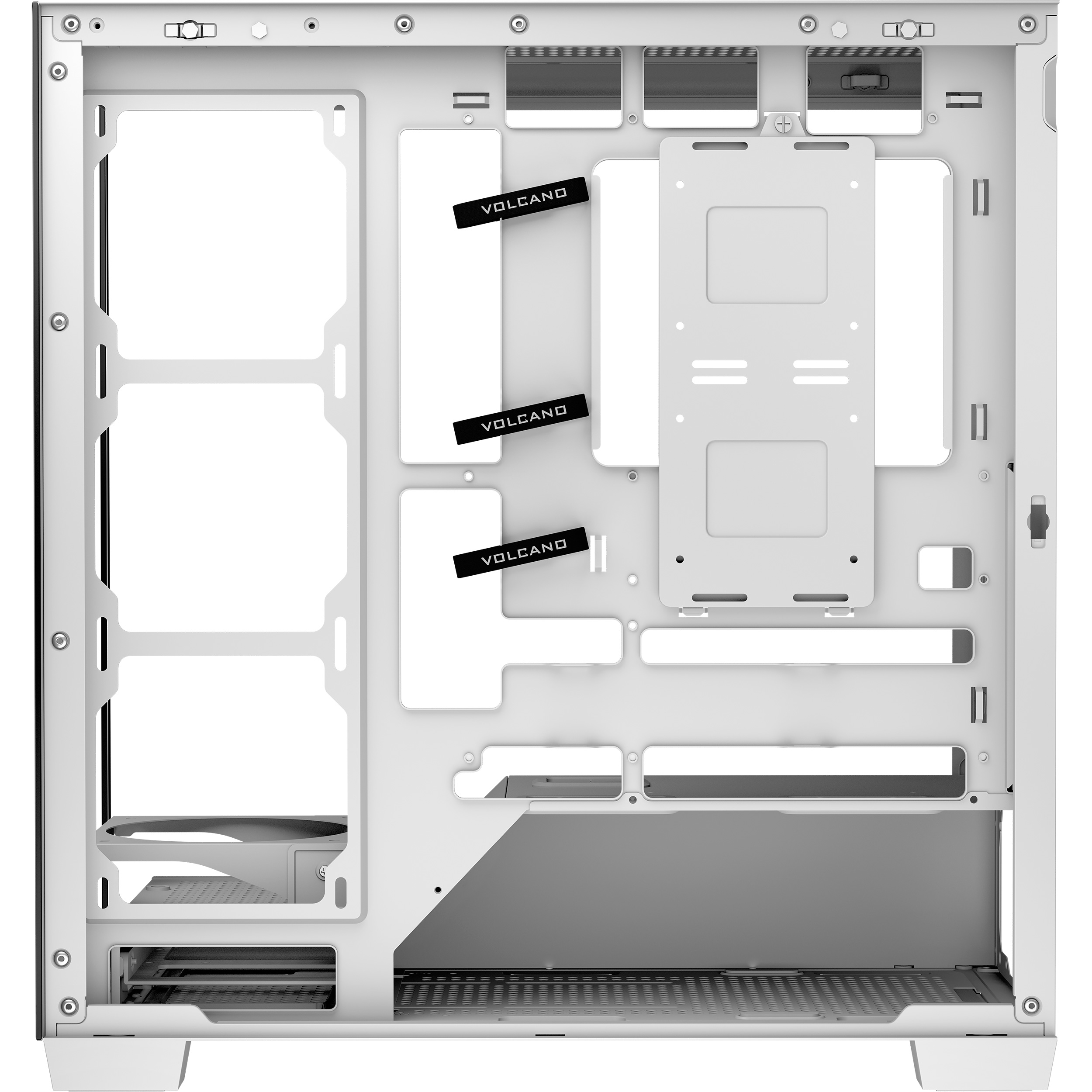 Корпус MODECOM Volcano Stellar Midi NF White (AT-STELLAR-NF-0000-20)