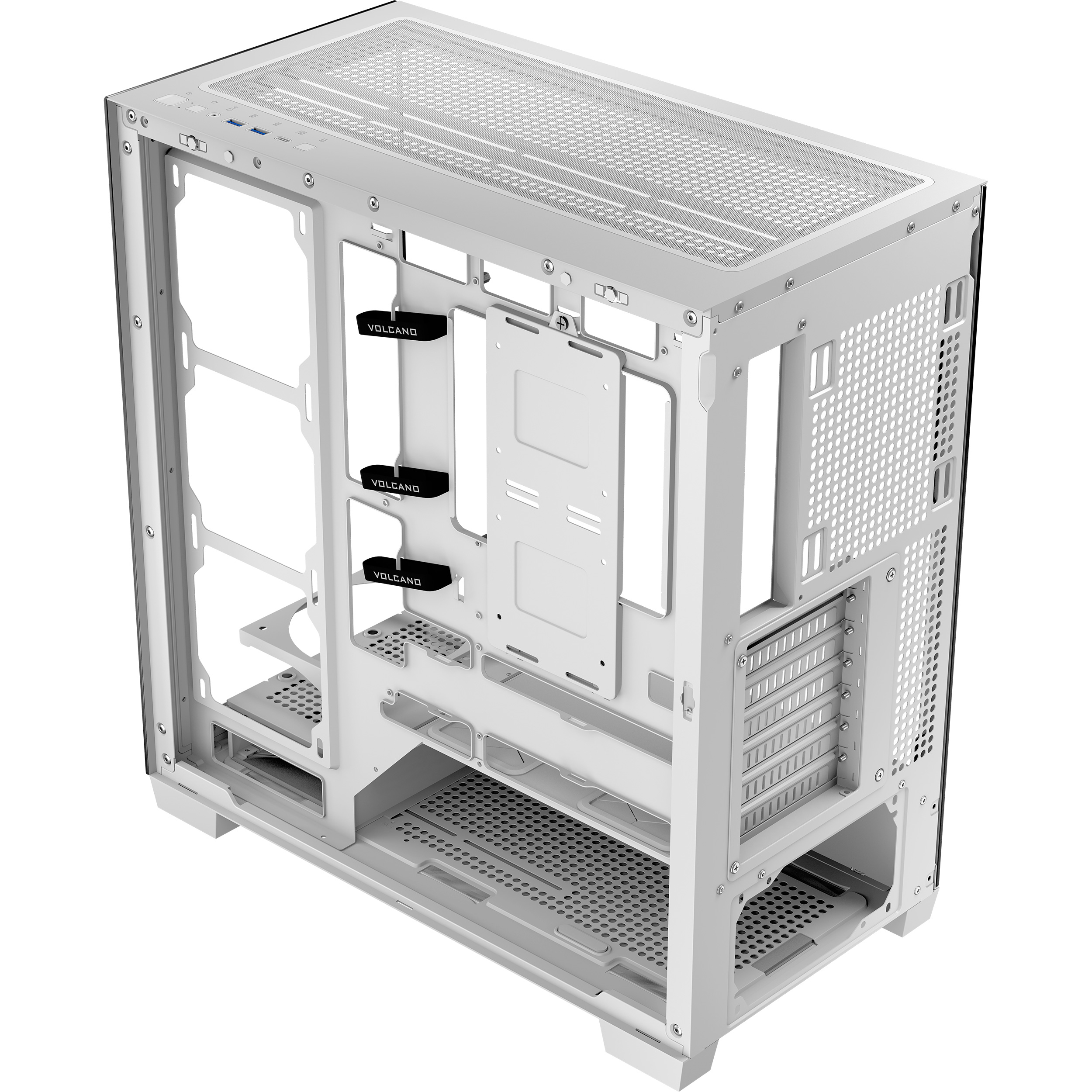 Корпус MODECOM Volcano Stellar Midi NF White (AT-STELLAR-NF-0000-20)