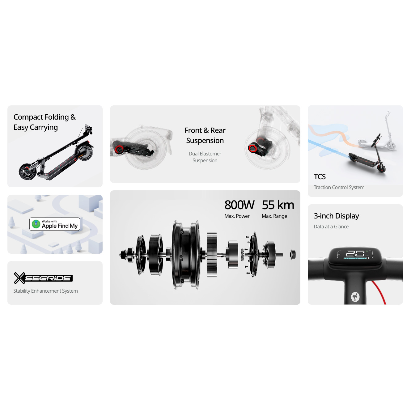 Електросамокат NINEBOT BY SEGWAY KickScooter E3 Pro E (AA.05.19.02.0003)