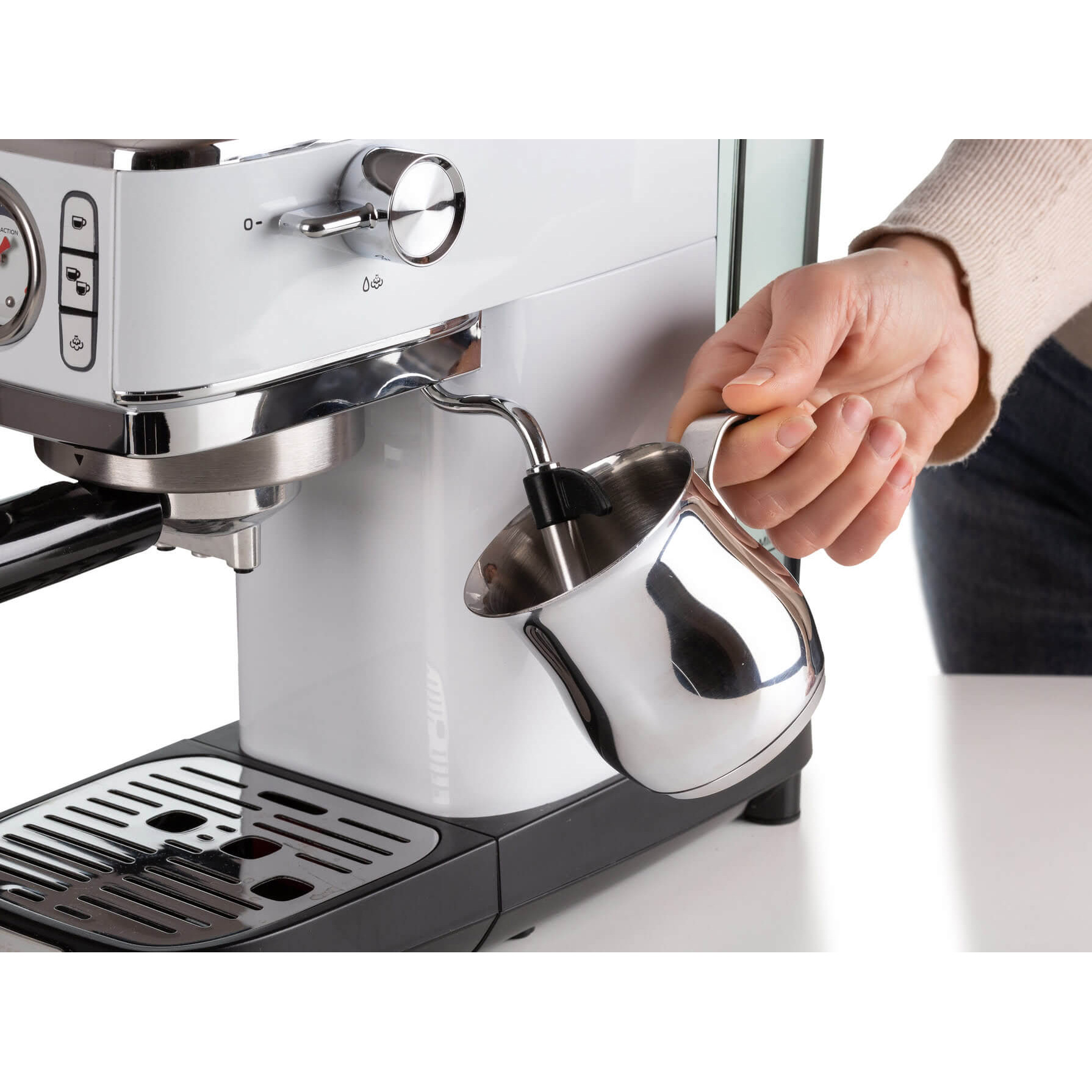 Кофеварка эспрессо ARIETE 1381/3 Moderna White (00M138134AR0)