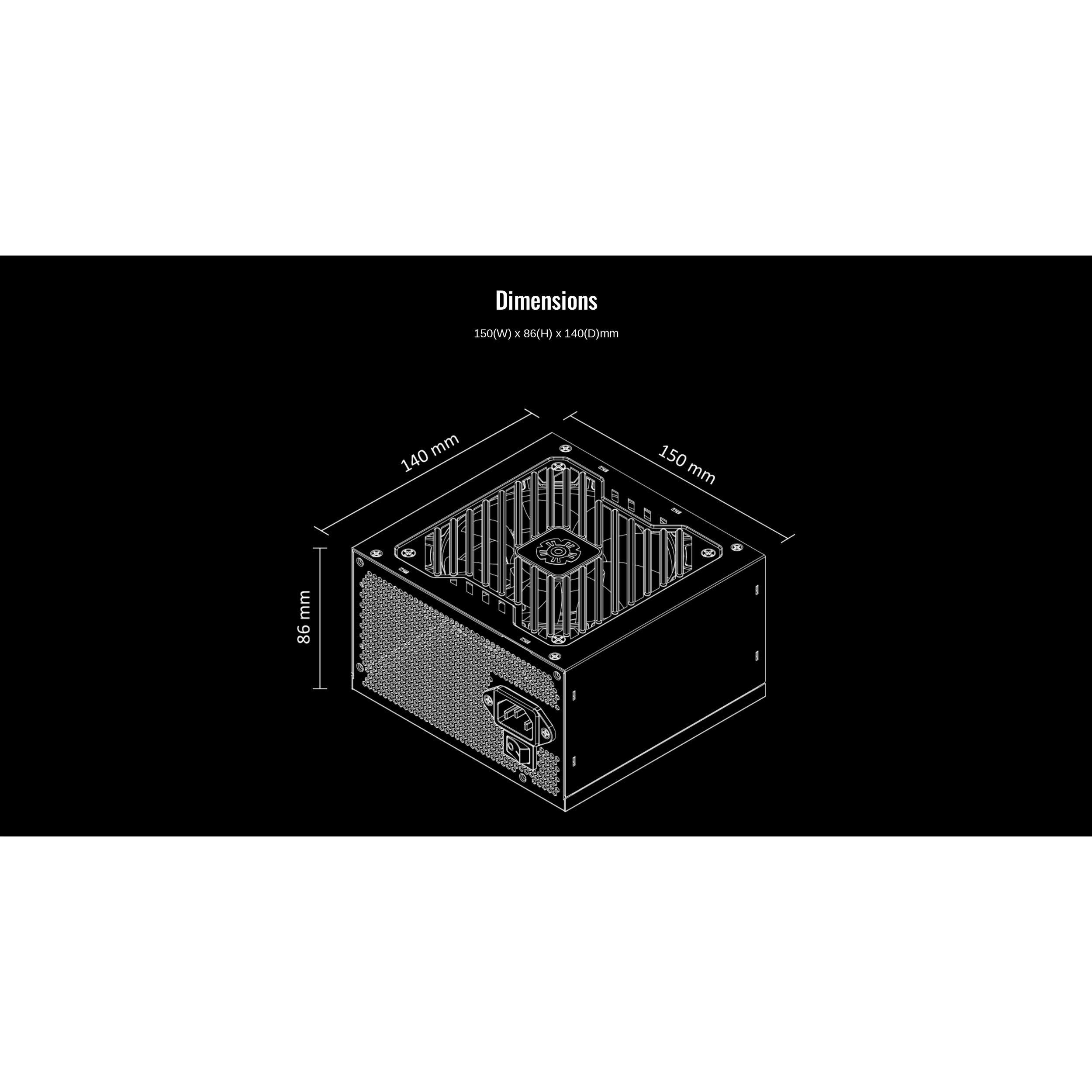 Блок питания 550W ENERMAX MaxPro IV (EMP550W)