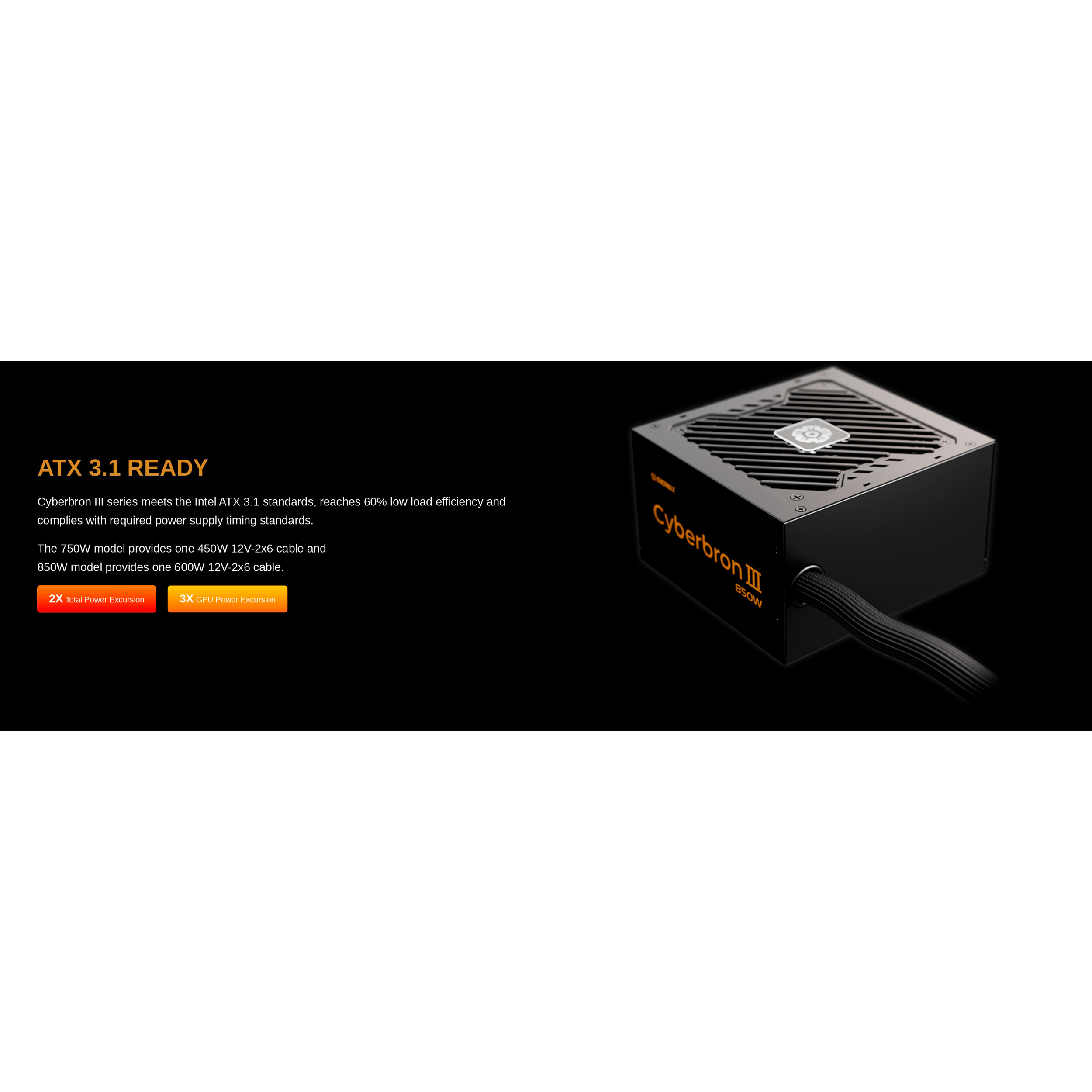 Блок живлення 850W ENERMAX CyberBron III (EMB850EWT-NAC)