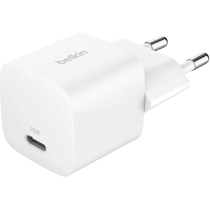 Зарядное устройство BELKIN Boost Up Charge 25W USB-C PD3.1 PPS Wall Charger White (WCA012KQWH)