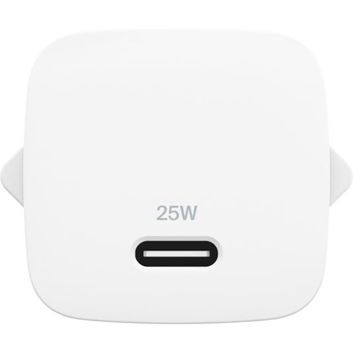 Зарядное устройство BELKIN Boost Up Charge 25W USB-C PD3.1 PPS Wall Charger White (WCA012KQWH)