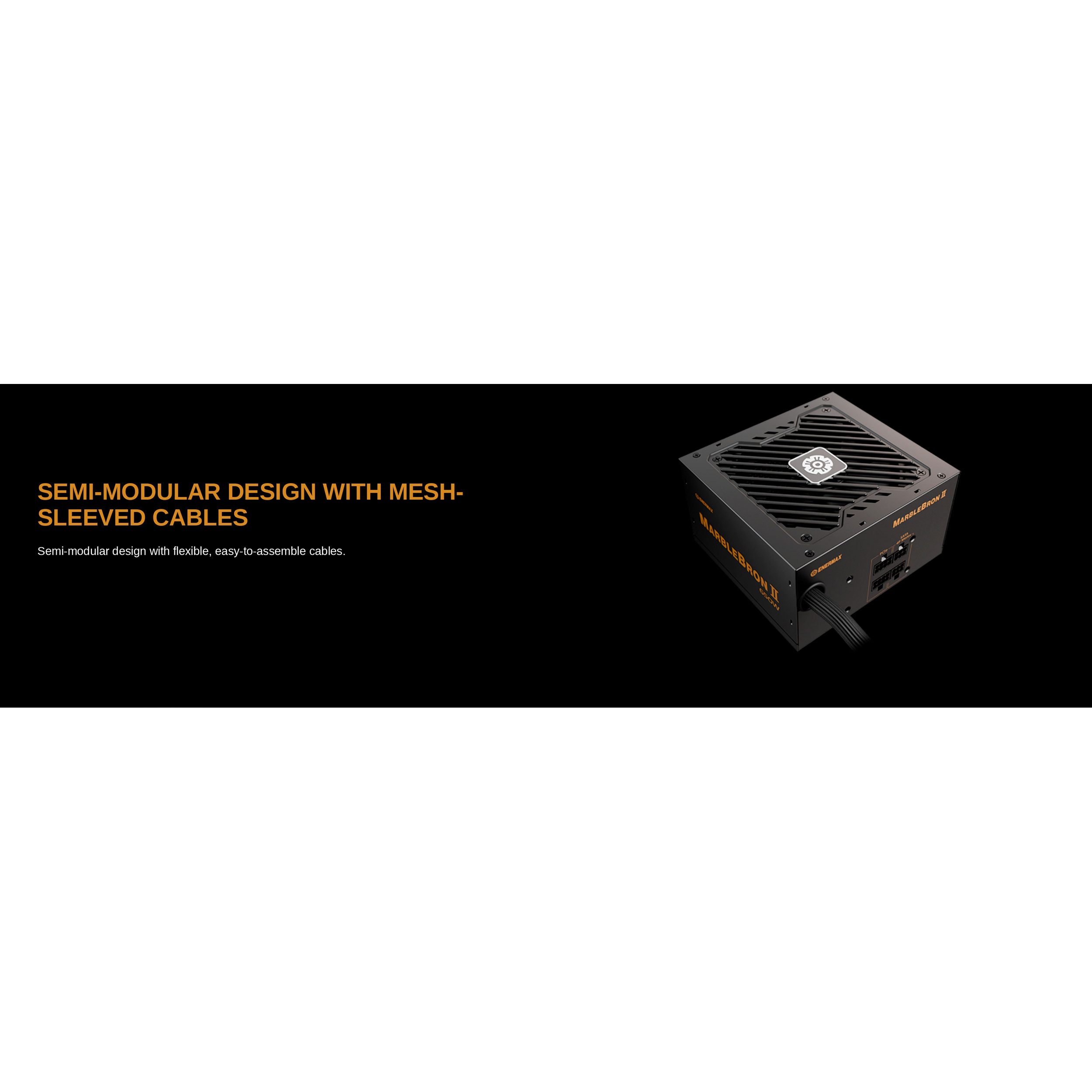 Блок живлення 650W ENERMAX MarbleBorn II (EMB650AWT-MAC)