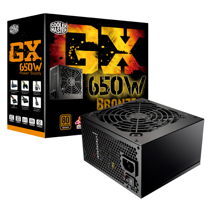 Блок живлення 650W COOLER MASTER GX (RS650-ACAAD3-EU)