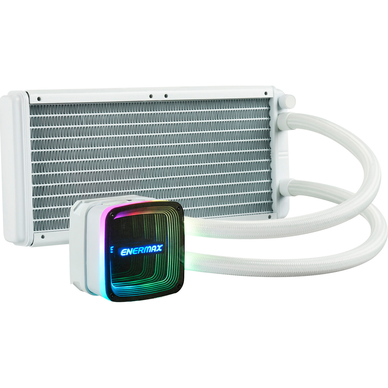 Система водяного охолодження ENERMAX Aquafusion ADV 240 White (ELC-AQFA240-SQA-W)