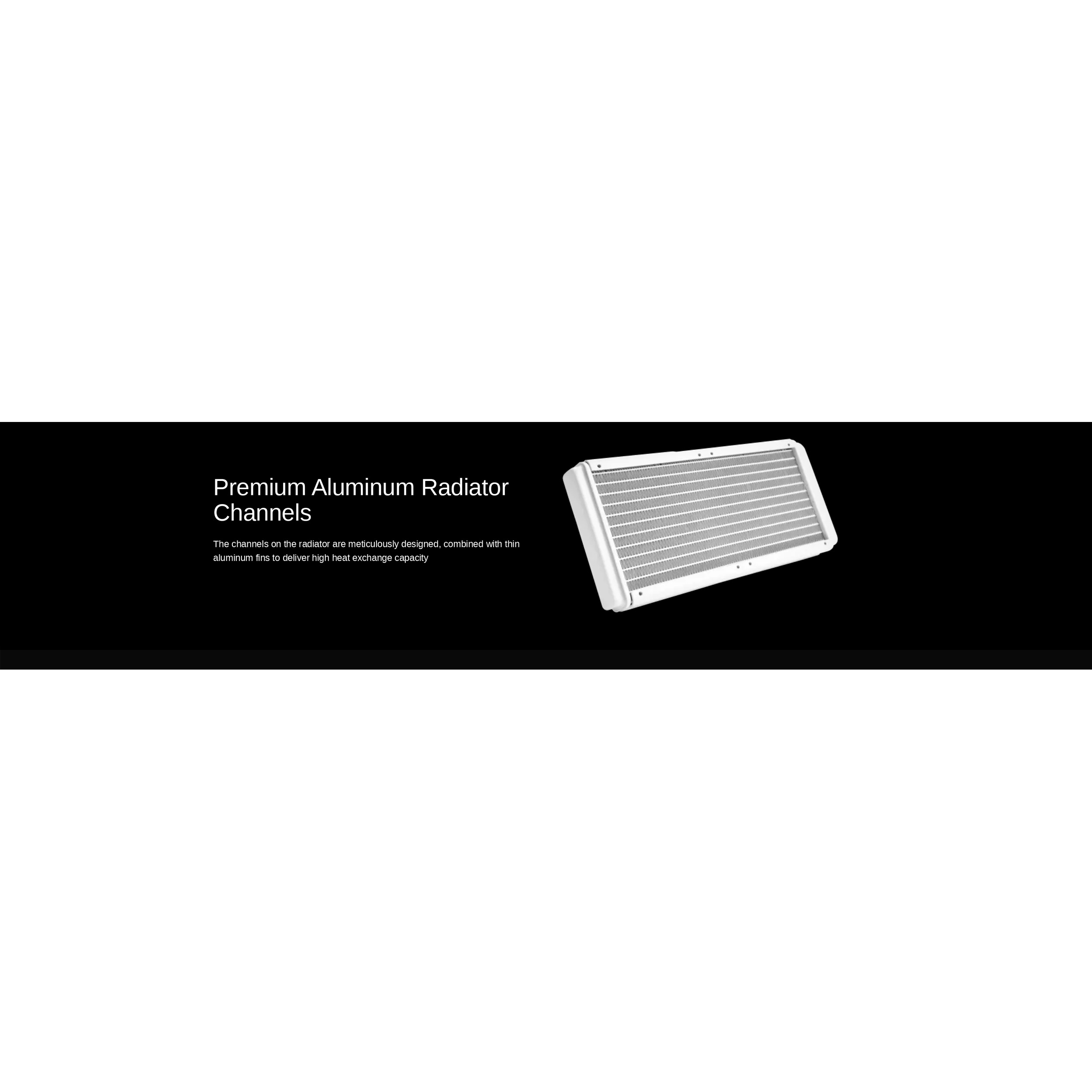 Система водяного охолодження ENERMAX Aquafusion ADV 240 White (ELC-AQFA240-SQA-W)