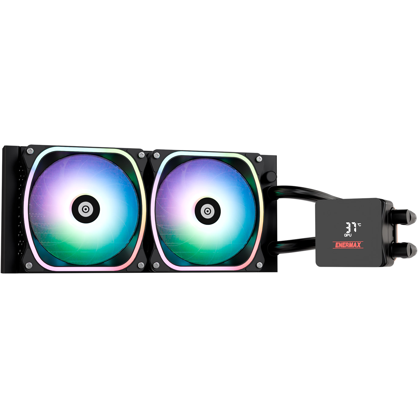 Система водяного охолодження ENERMAX Aquafusion II 240 ARGB (ELC-AQFS240-SQA)