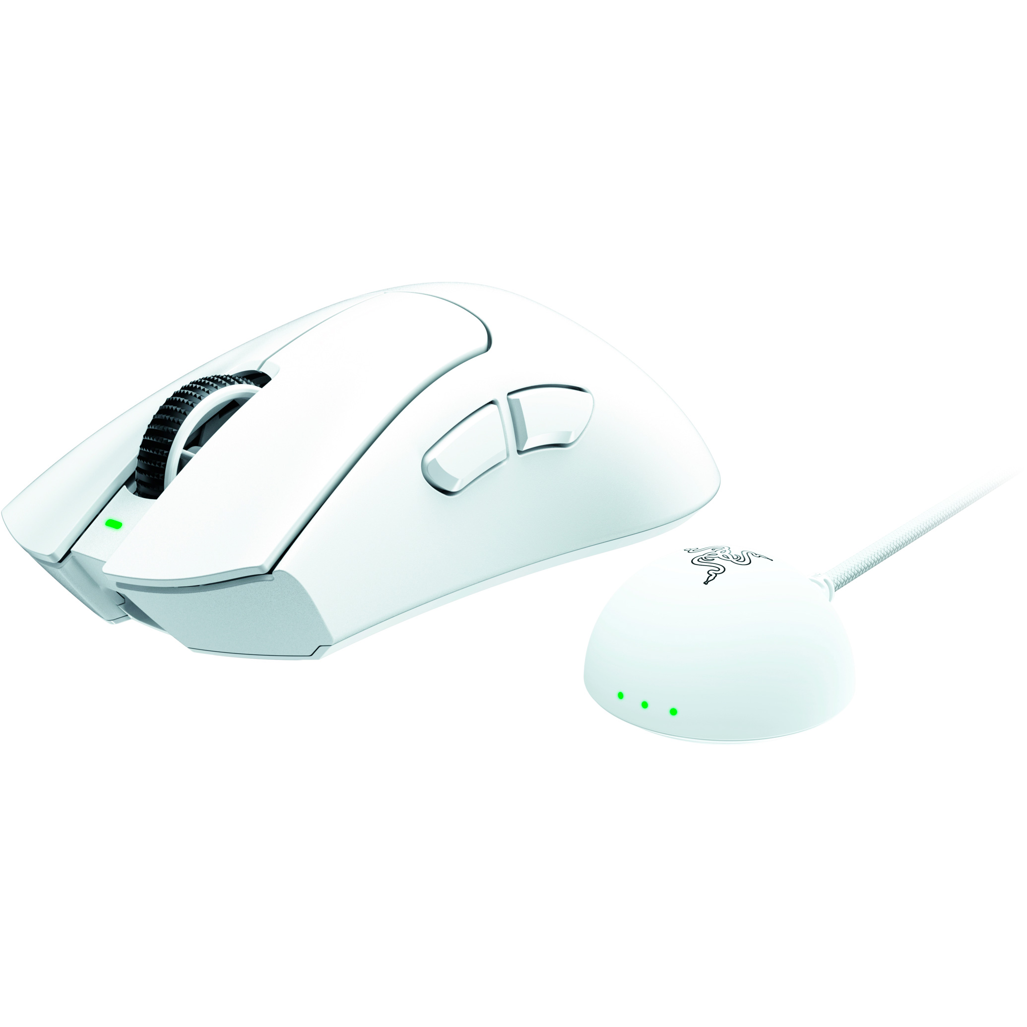Мышь игровая RAZER DeathAdder V4 Pro White (RZ01-05330200-R3G1)