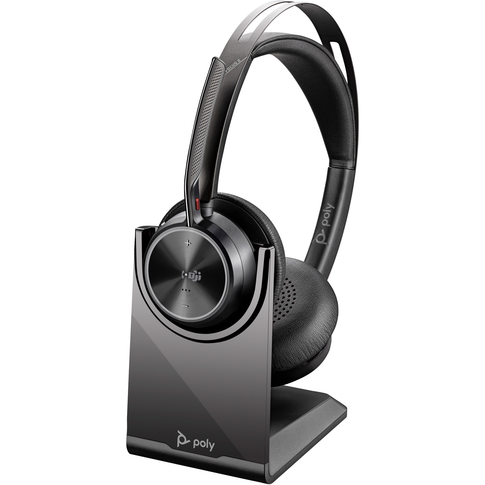 Гарнітура бездротова POLY Voyager Focus 2 MS Teams USB-C/A + Charge Stand (9T9J6AA)