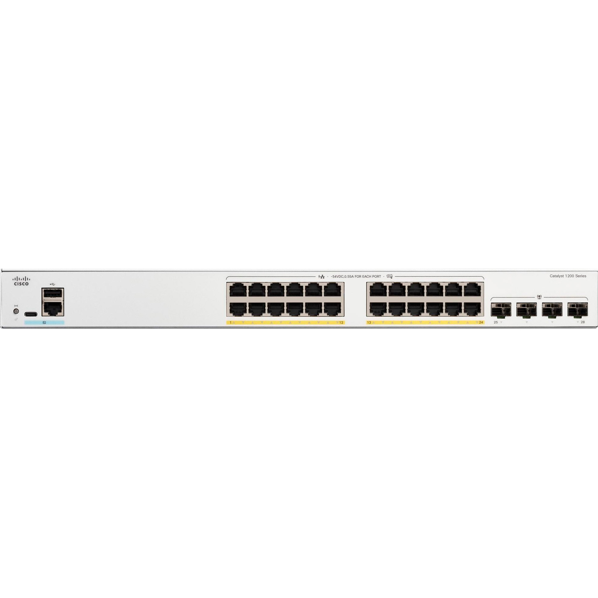 Коммутатор CISCO Catalyst C1200-24FP-4X