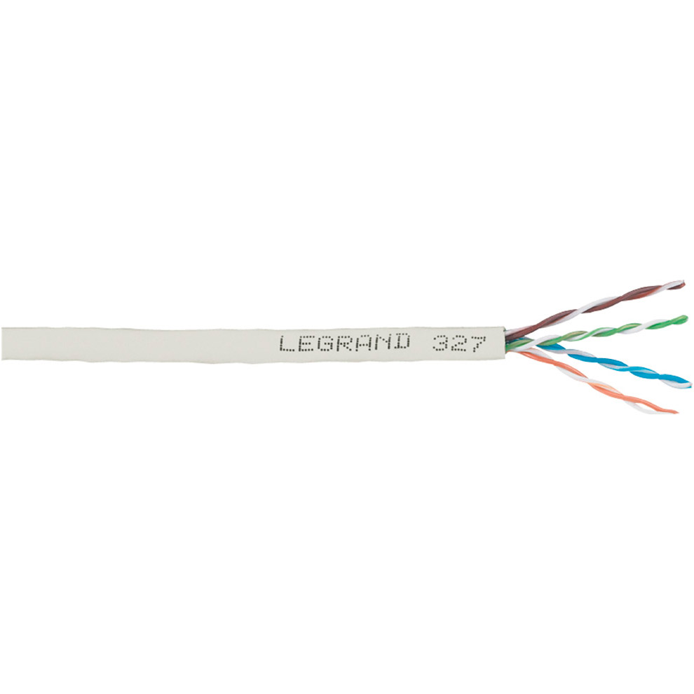 Кабель мережевий LEGRAND FTP Cat.5e LSZH 4x2x0.51 CU Gray 305м