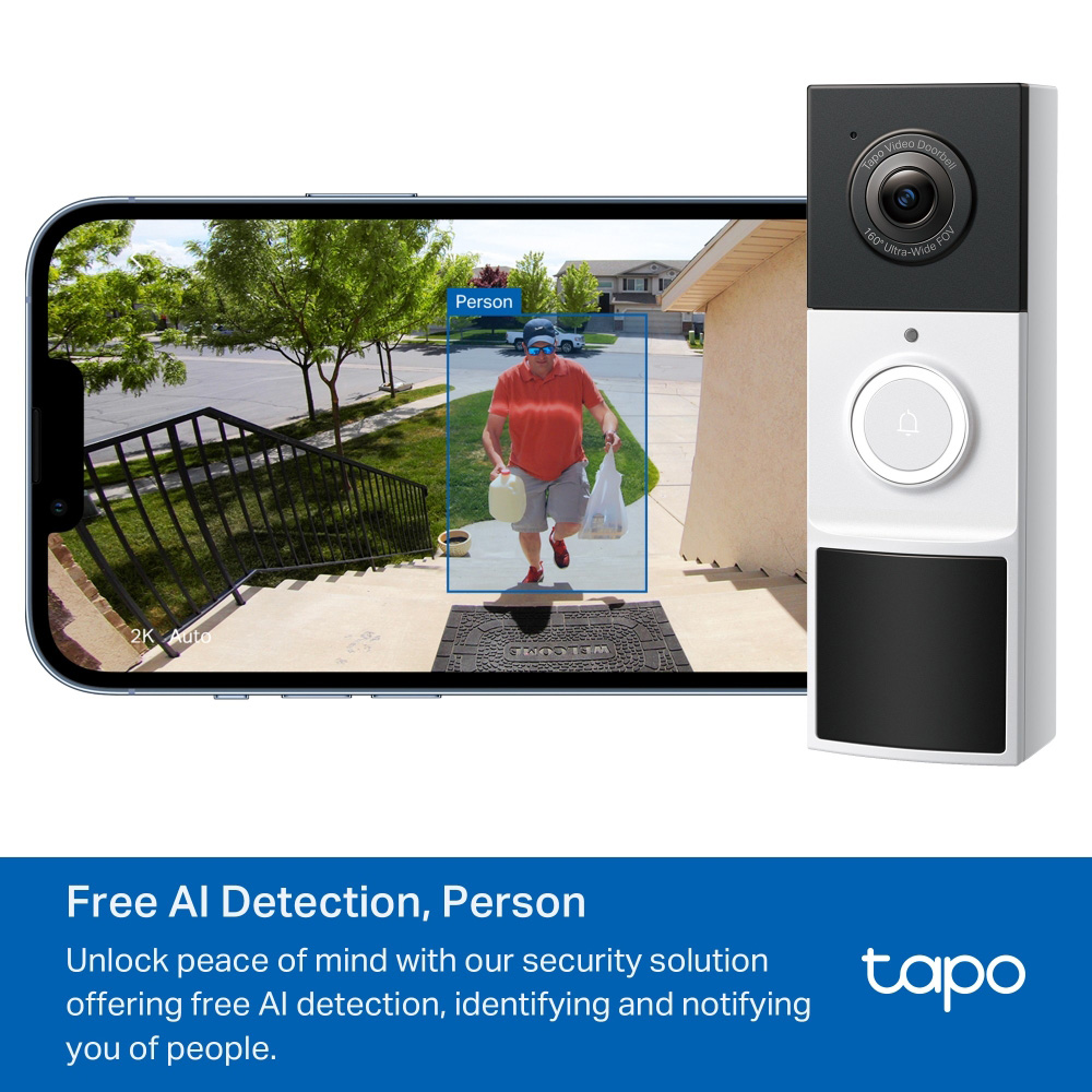 Wi-Fi видеозвонок TP-LINK TAPO D210