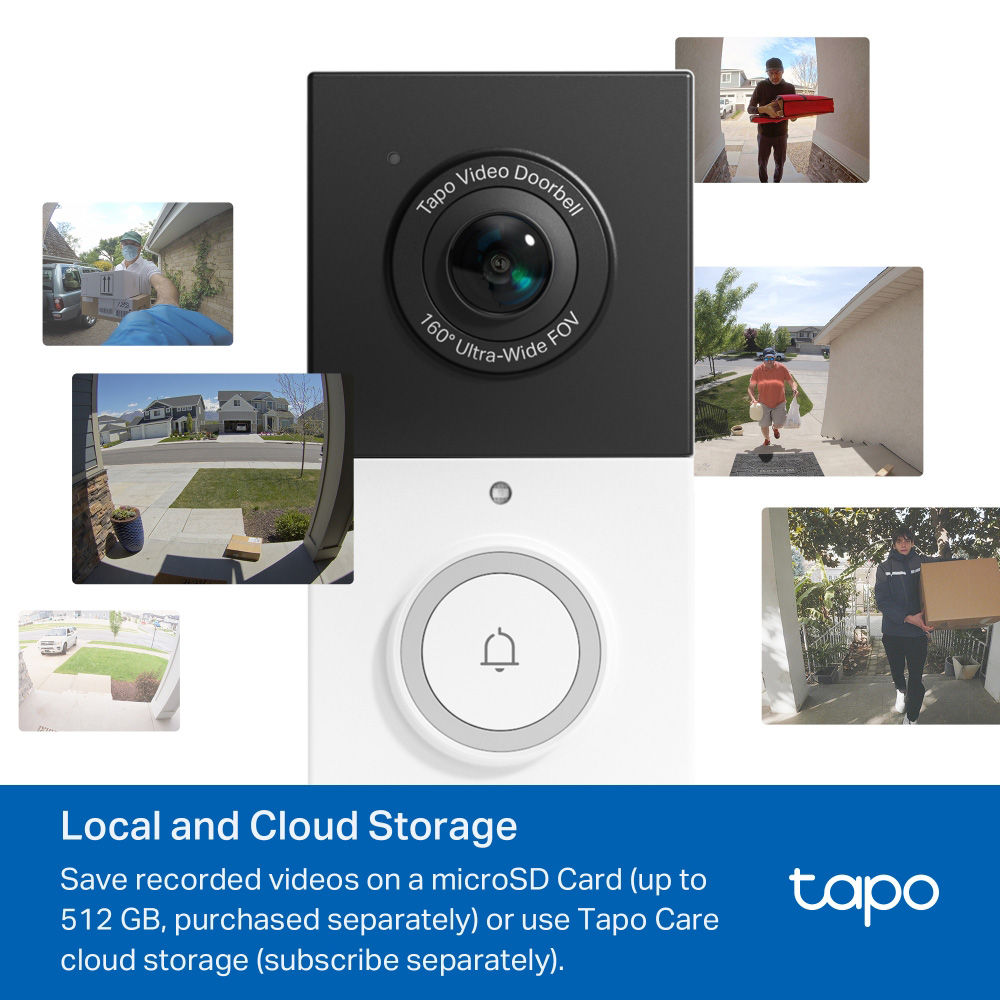 Wi-Fi видеозвонок TP-LINK TAPO D210