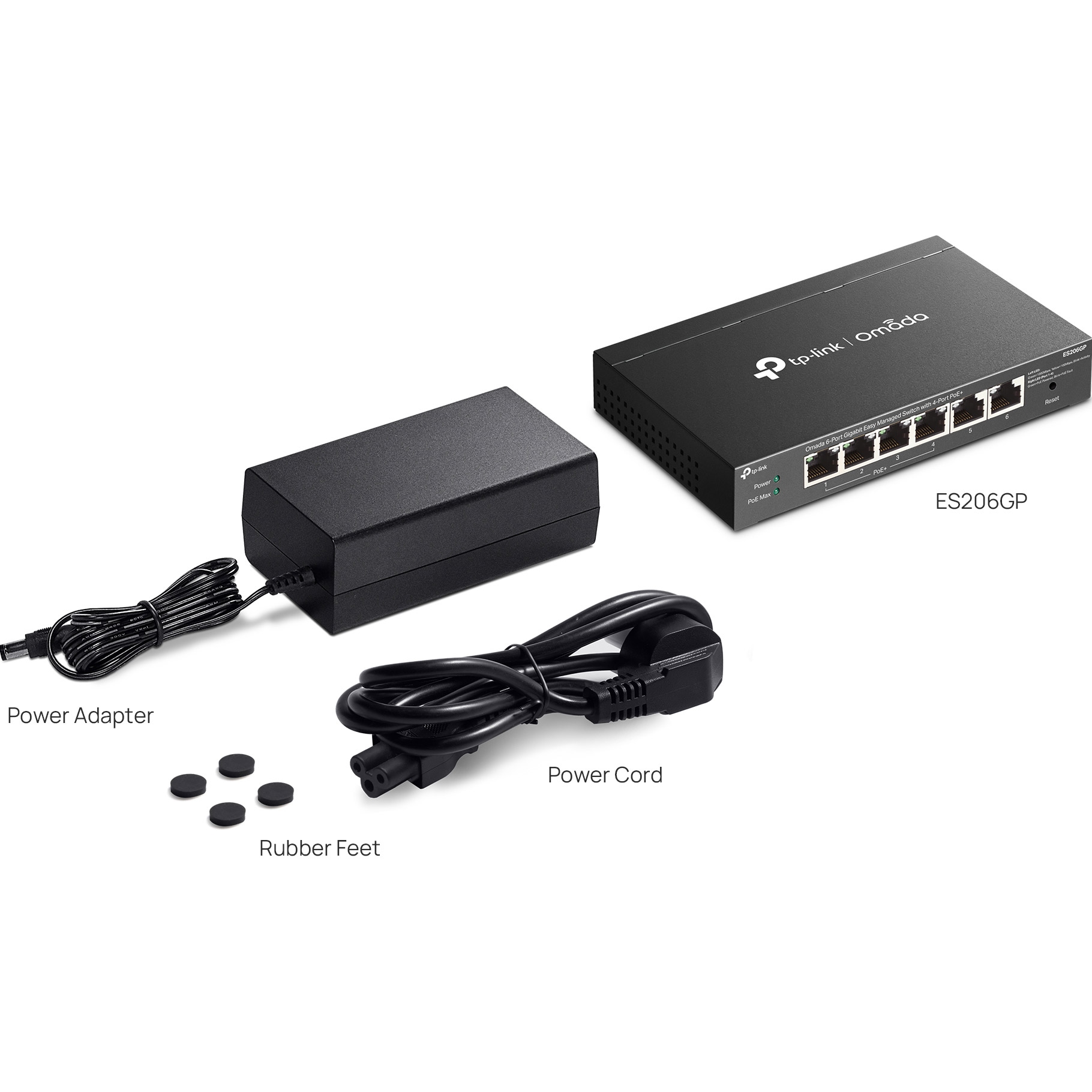 Коммутатор TP-LINK Omada ES206GP