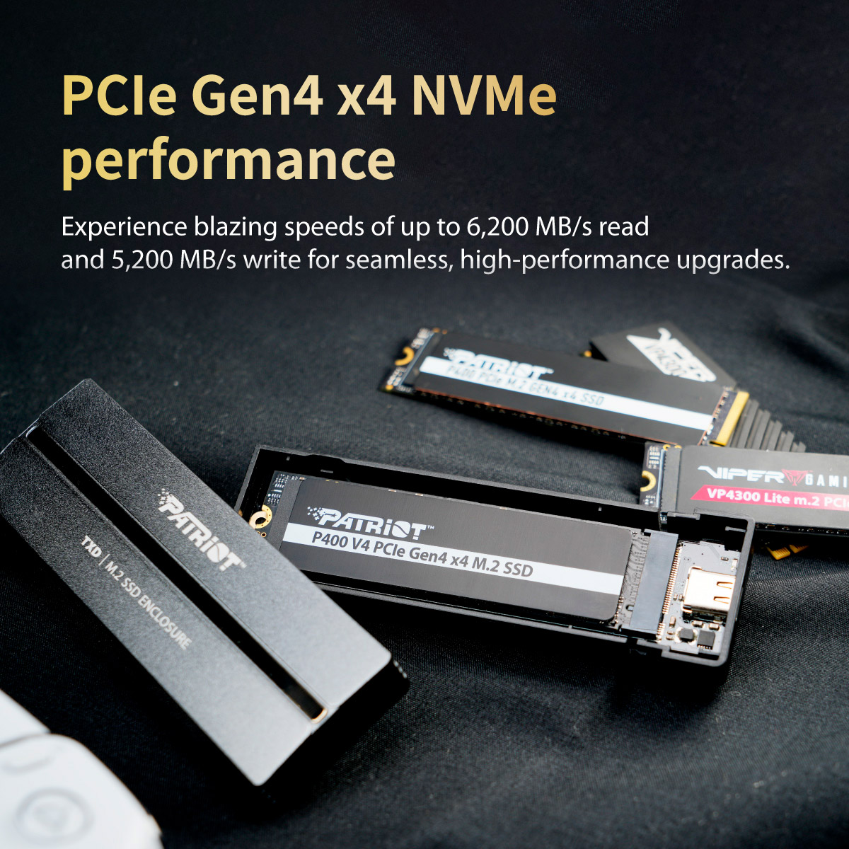 SSD диск PATRIOT P400 V4 2TB M.2 NVMe (P400VP2TBM28H)