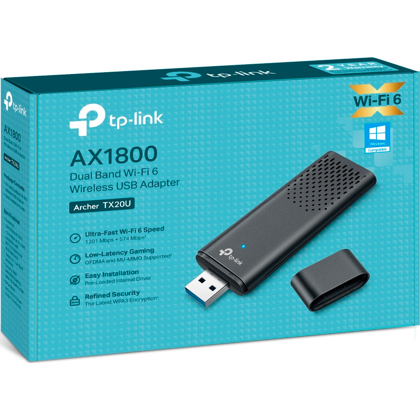 Wi-Fi адаптер TP-LINK Archer TX20U