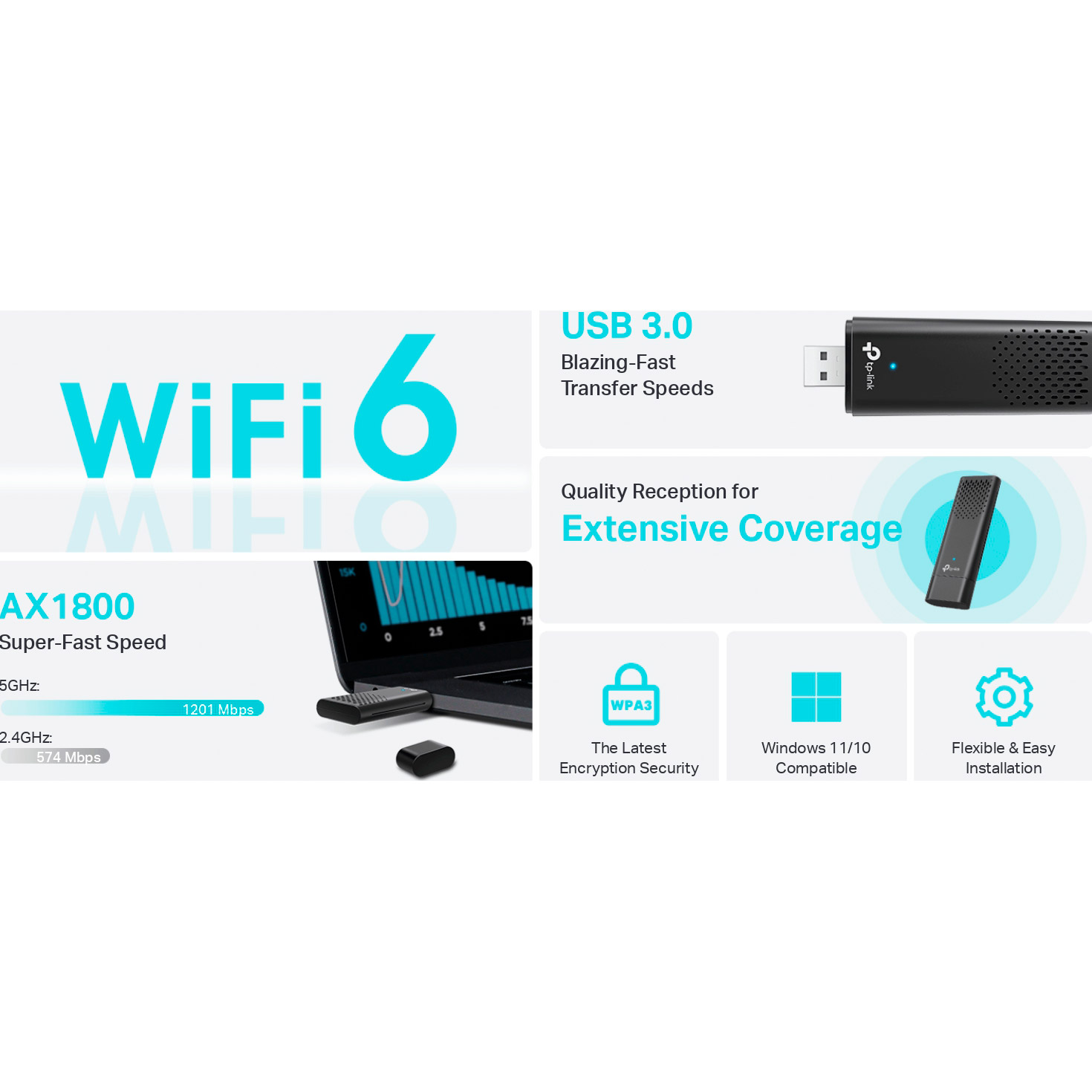 Wi-Fi адаптер TP-LINK Archer TX20U