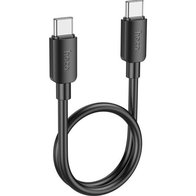Кабель HOCO X96 Hyper Type-C to Type-C 60W 0.25м Black