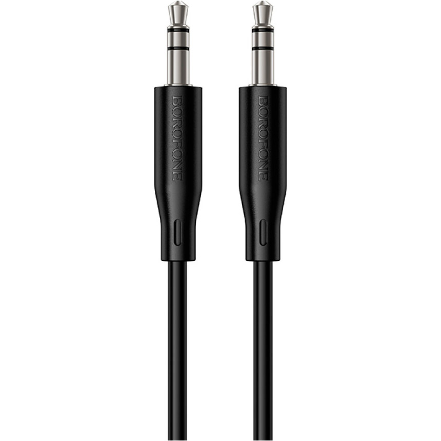 Кабель BOROFONE BL26 Standard AUX Audio Cable mini-jack 3.5mm 1м Black