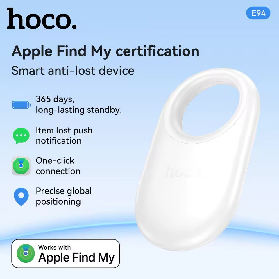 Поисковый брелок HOCO E94 Star Pearl White