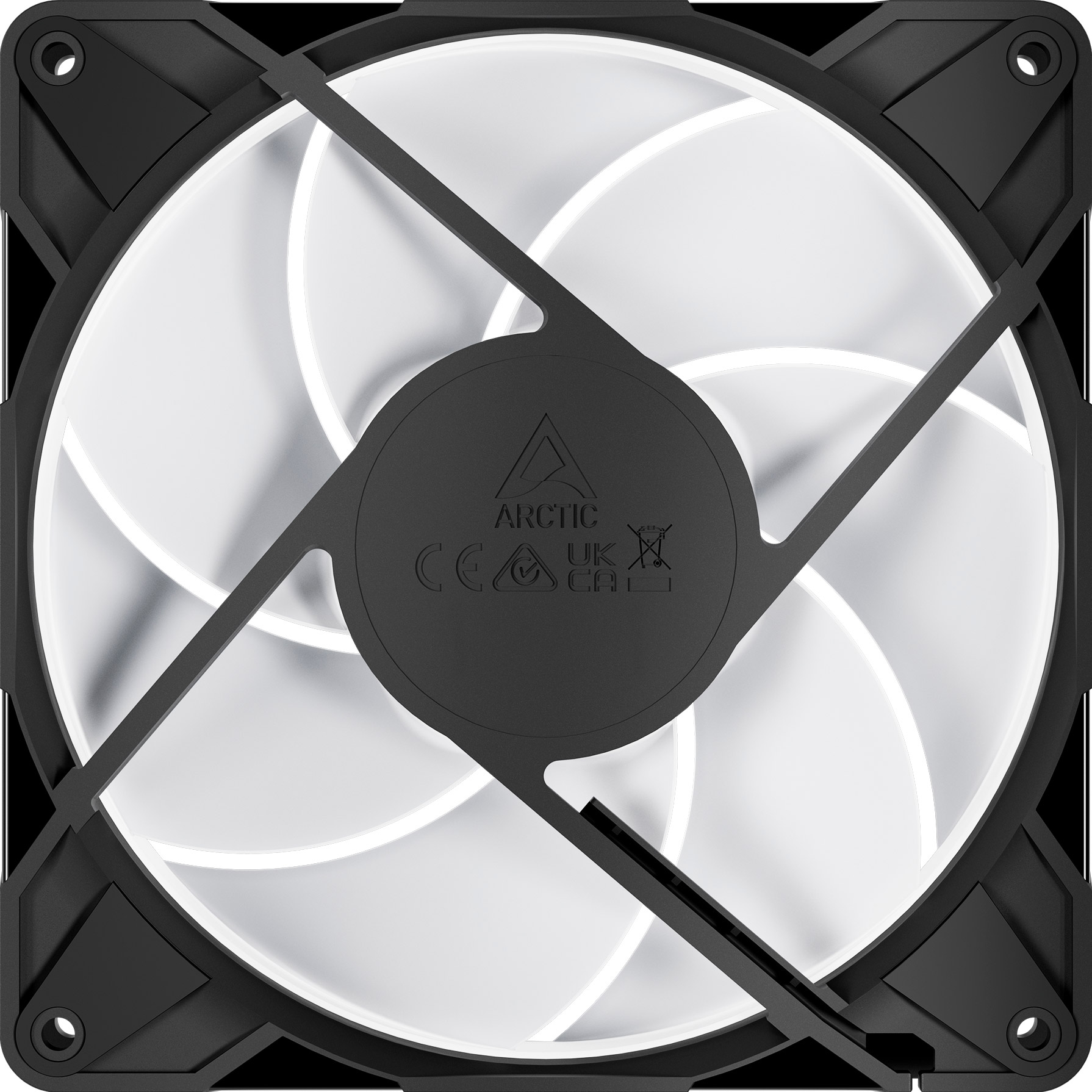Комплект вентиляторів ARCTIC P14 Pro A-RGB Black 3-Pack (ACFAN00320A)