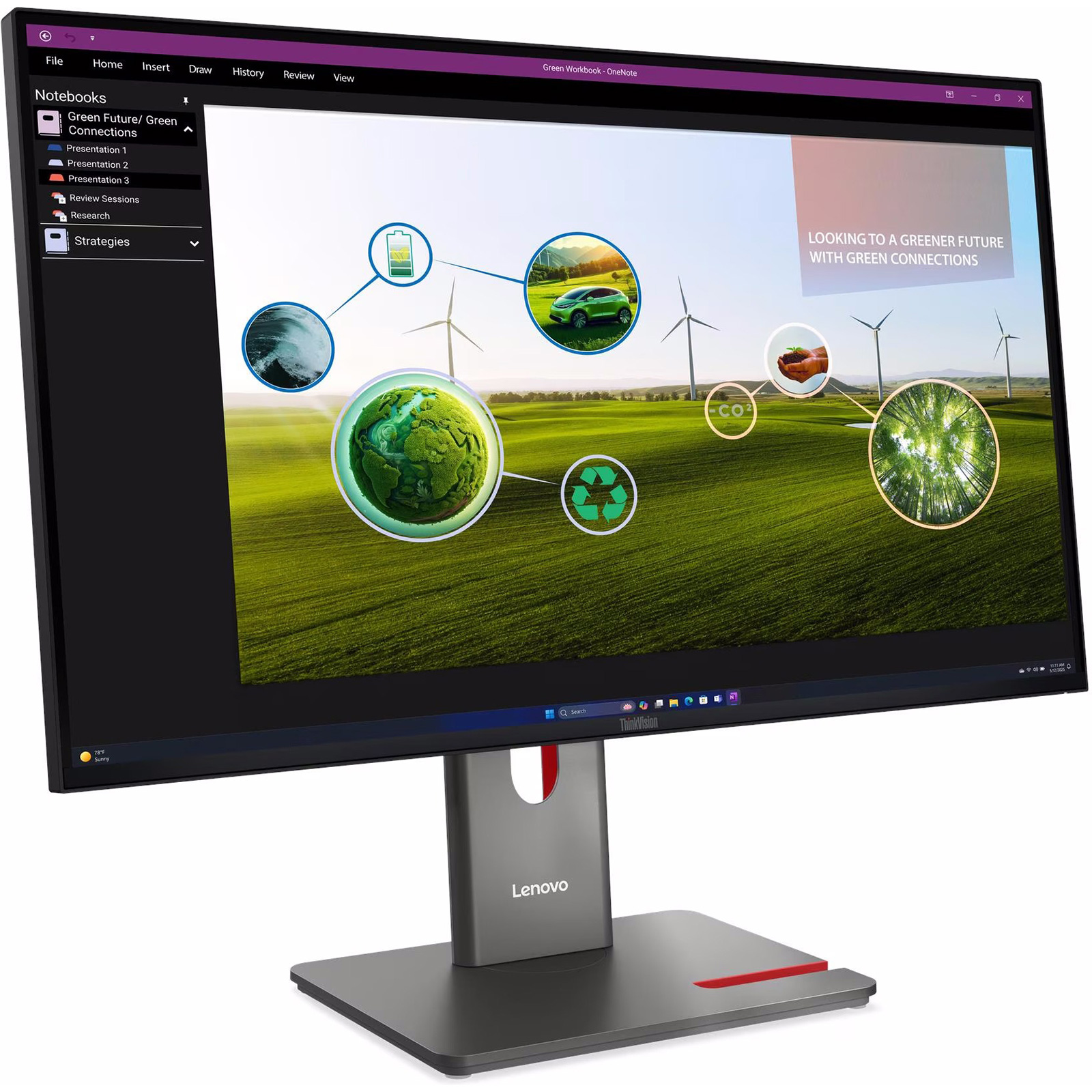 Монітор 27" LENOVO ThinkVision P27q-40 (64A7GAT6UA)