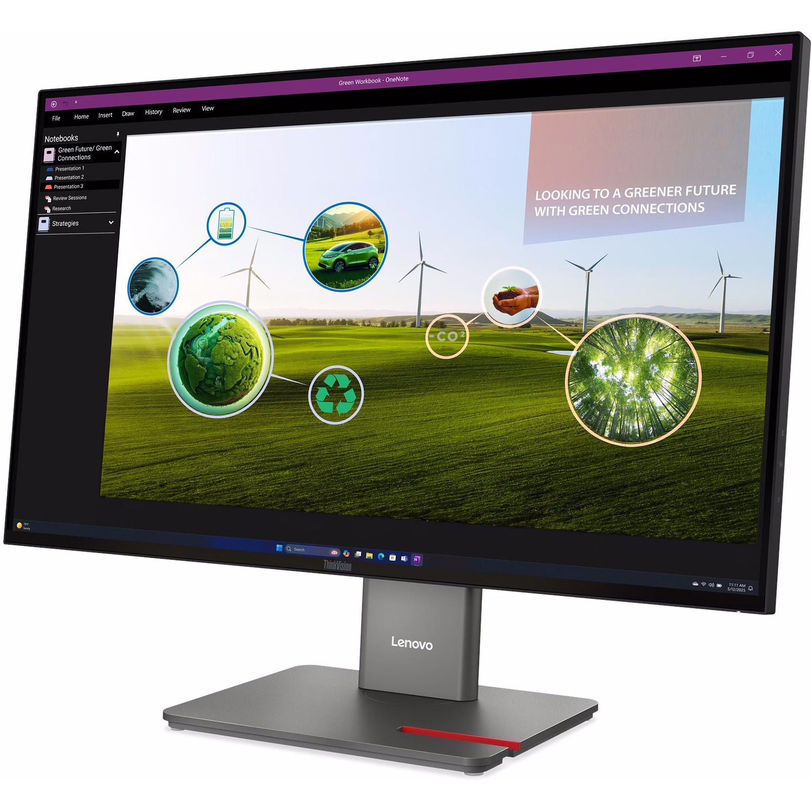 Монітор 27" LENOVO ThinkVision P27q-40 (64A7GAT6UA)