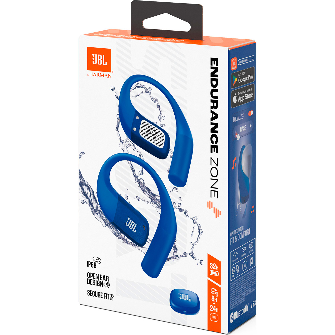 Навушники JBL Endurance Zone Blue (JBLENDUZONEBLU)